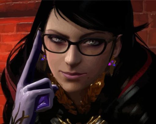 Cute Bayonetta Diamond Painting