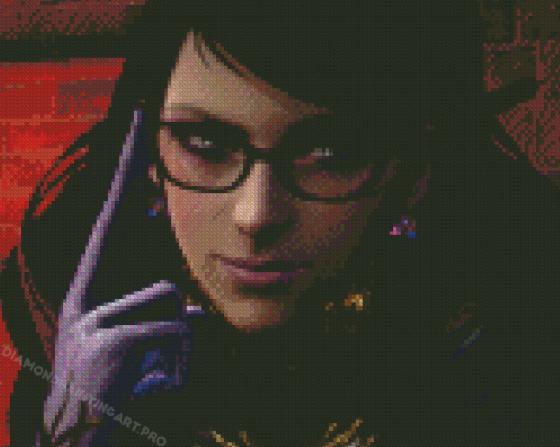 Cute Bayonetta Diamond Painting