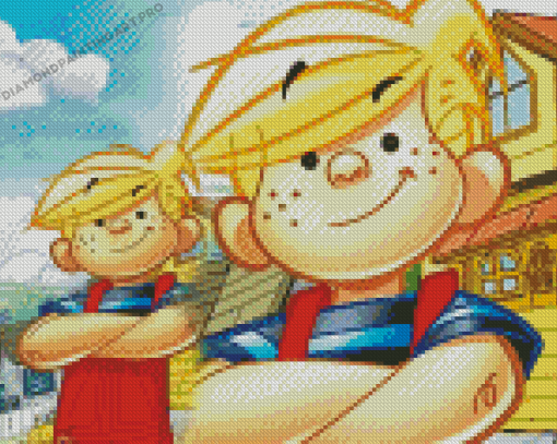 Dennis The Menace Diamond Painting