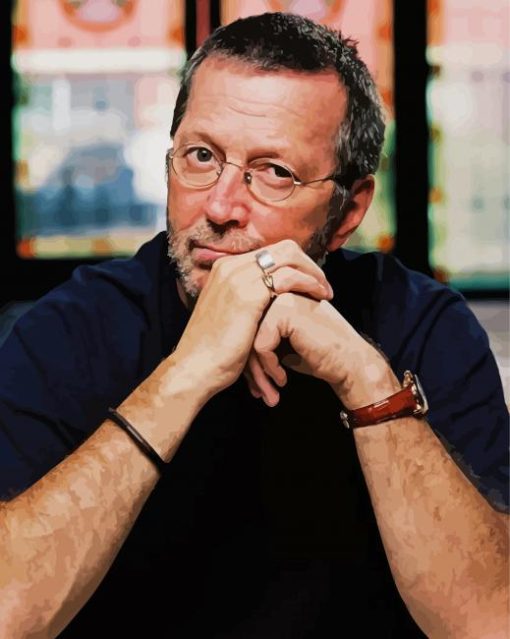 Eric Clapton Guitarist Diamond Painting