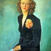 French 1940 Lady Diamond Painting