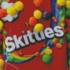 Fruits Skittles Diamond Painting