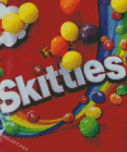 Fruits Skittles Diamond Painting