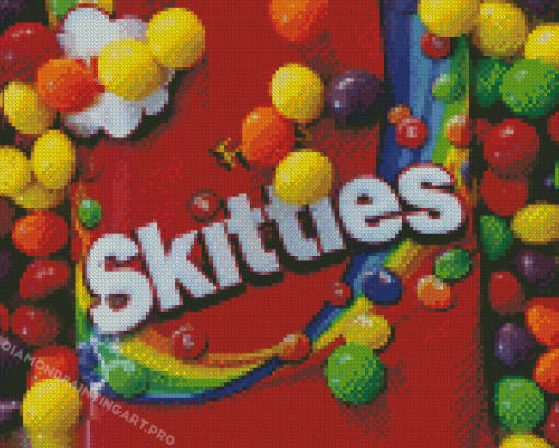 Fruits Skittles Diamond Painting