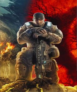 Gears Of War Diamond Painting