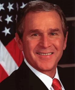 George Bush Diamond Painting