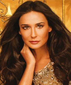 Gorgeous Demi Moore Diamond Painting