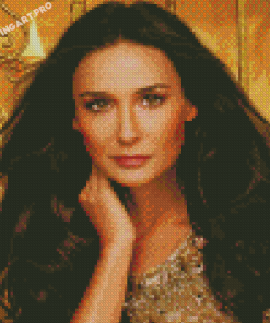 Gorgeous Demi Moore Diamond Painting