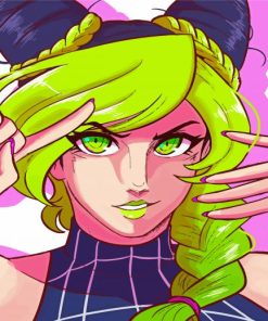 Jolyne Cujoh Art Diamond Painting