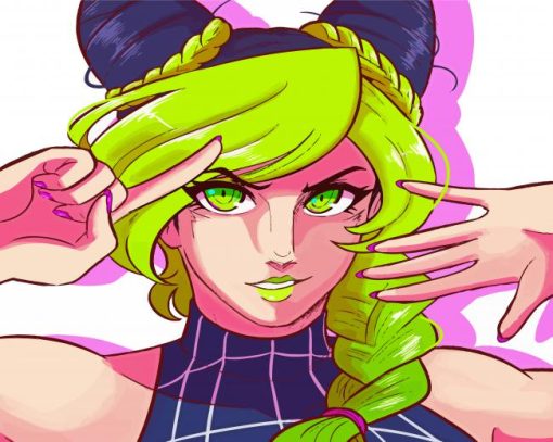 Jolyne Cujoh Art Diamond Painting