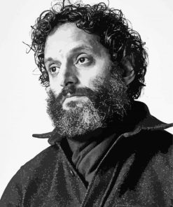 Monochrome Jason Mantzoukas Diamond Paintings