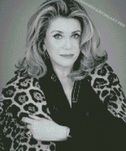 Monochrome Catherine Deneuve Diamond Paintings