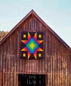 Old Barn Quilt Diamond Painting