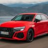 Red Audi Rs3 Diamond Painting