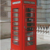 Red London Telephone Box Diamond Paintings