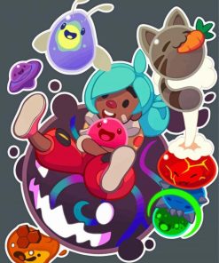 Slime Rancher Game Diamond Paintings