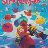 Slime Rancher Game Poster Diamond Paintings