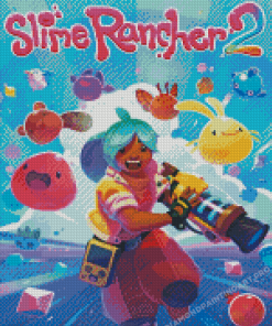 Slime Rancher Game Poster Diamond Paintings