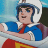 Speed Racer Animation Diamond Painting