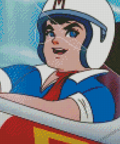 Speed Racer Animation Diamond Painting