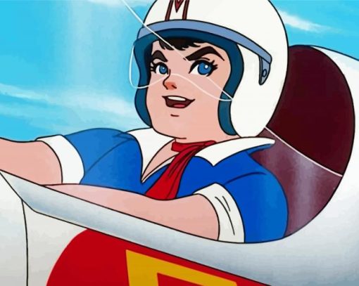 Speed Racer Animation Diamond Painting