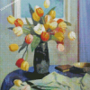 Tulips By George Telfer Bear Diamond Paintings