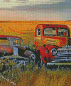 Vintage Cars Diamond Painting