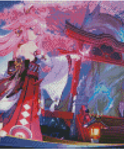 Yae Miko Diamond Paintings