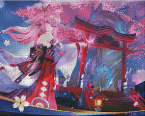 Yae Miko Diamond Paintings