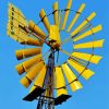 Yellow Windpump Diamond Painting