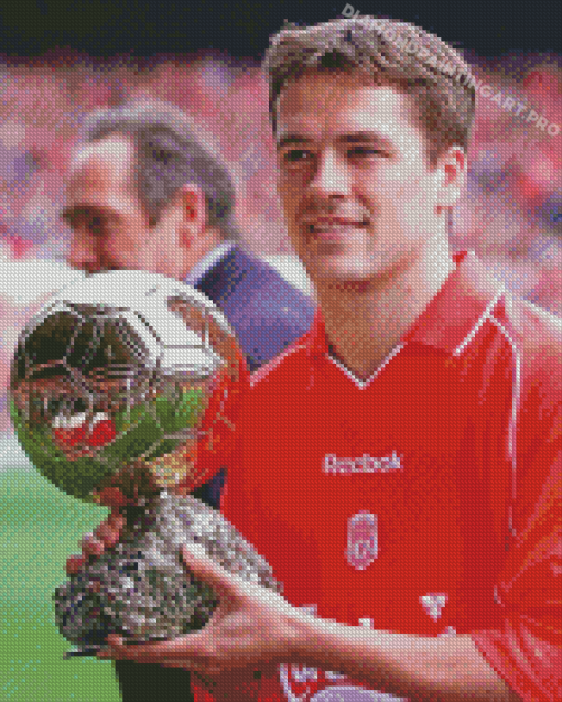 Young Michael Owen Diamond Painting