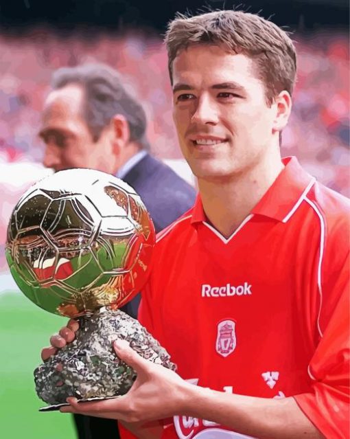 Young Michael Owen Diamond Painting