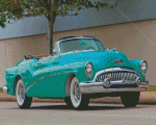 1953 Buick Classic Car Diamond Painting