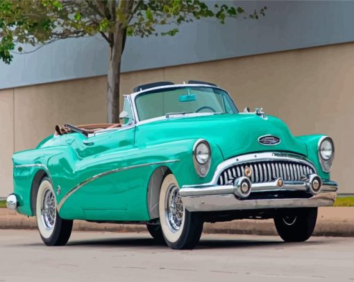 1953 Buick Classic Car Diamond Painting