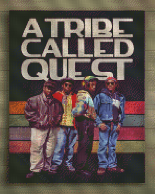 A Tribe Called Quest Poster Diamond Painting