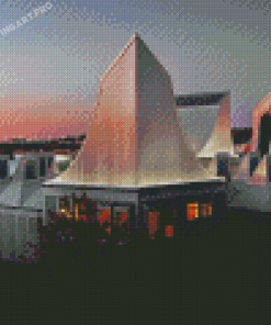 Aalborg Utzon Center Diamond Painting