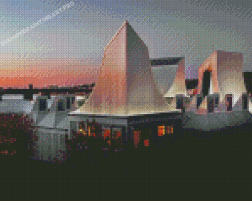 Aalborg Utzon Center Diamond Painting