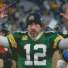 Aaron Rodgers Diamond Painting