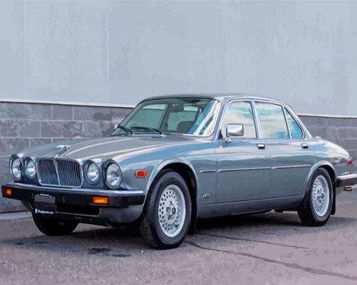 Aesthetic 87 Jaguar Diamond Painting