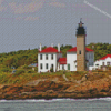 Aesthetic Beavertail Lighthouse Diamond Painting