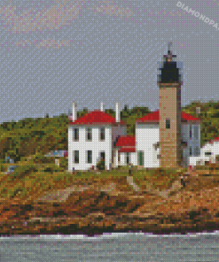 Aesthetic Beavertail Lighthouse Diamond Painting