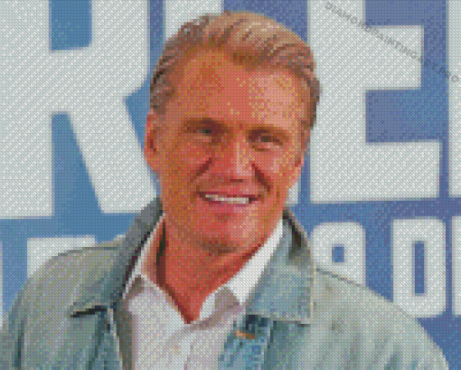 Aesthetic Dolph Lundgren Diamond Painting