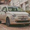 Aesthetic Fiat 500 Diamond Painting