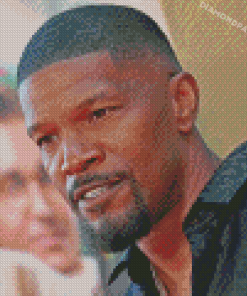 Aesthetic Jamie Foxx Diamond Painting