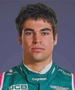 Aesthetic Lance Stroll Diamond Painting