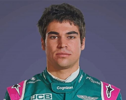 Aesthetic Lance Stroll Diamond Painting