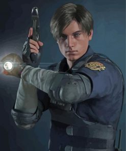 Aesthetic Leon Scott Kennedy Diamond Painting