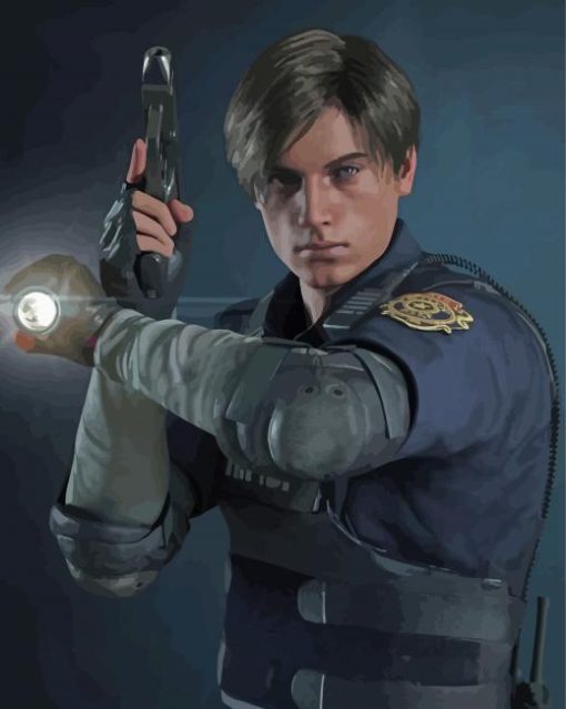 Aesthetic Leon Scott Kennedy Diamond Painting