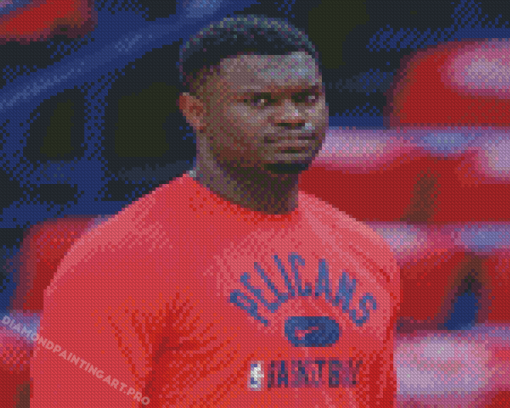 Aesthetic Zion Williamson Diamond Painting