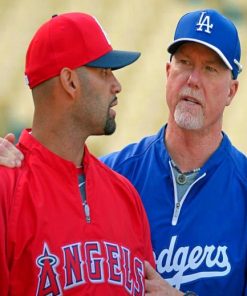 Albert Pujols And Mark Mcgwire Players Diamond Painting